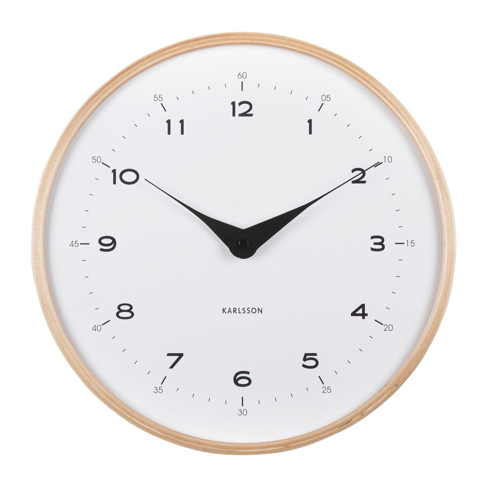 Zegar ścienny ø 30 cm Osado Dome – Karlsson