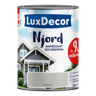 Impregnat do elewacji drewnianych Njord poranny szron 0,75 l LuxDecor
