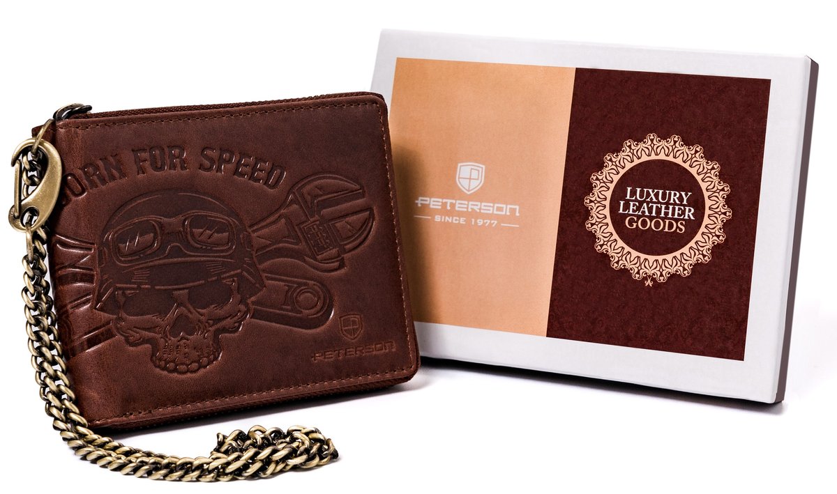 Portfel męski skórzany PTN N992C-05-HWM-135