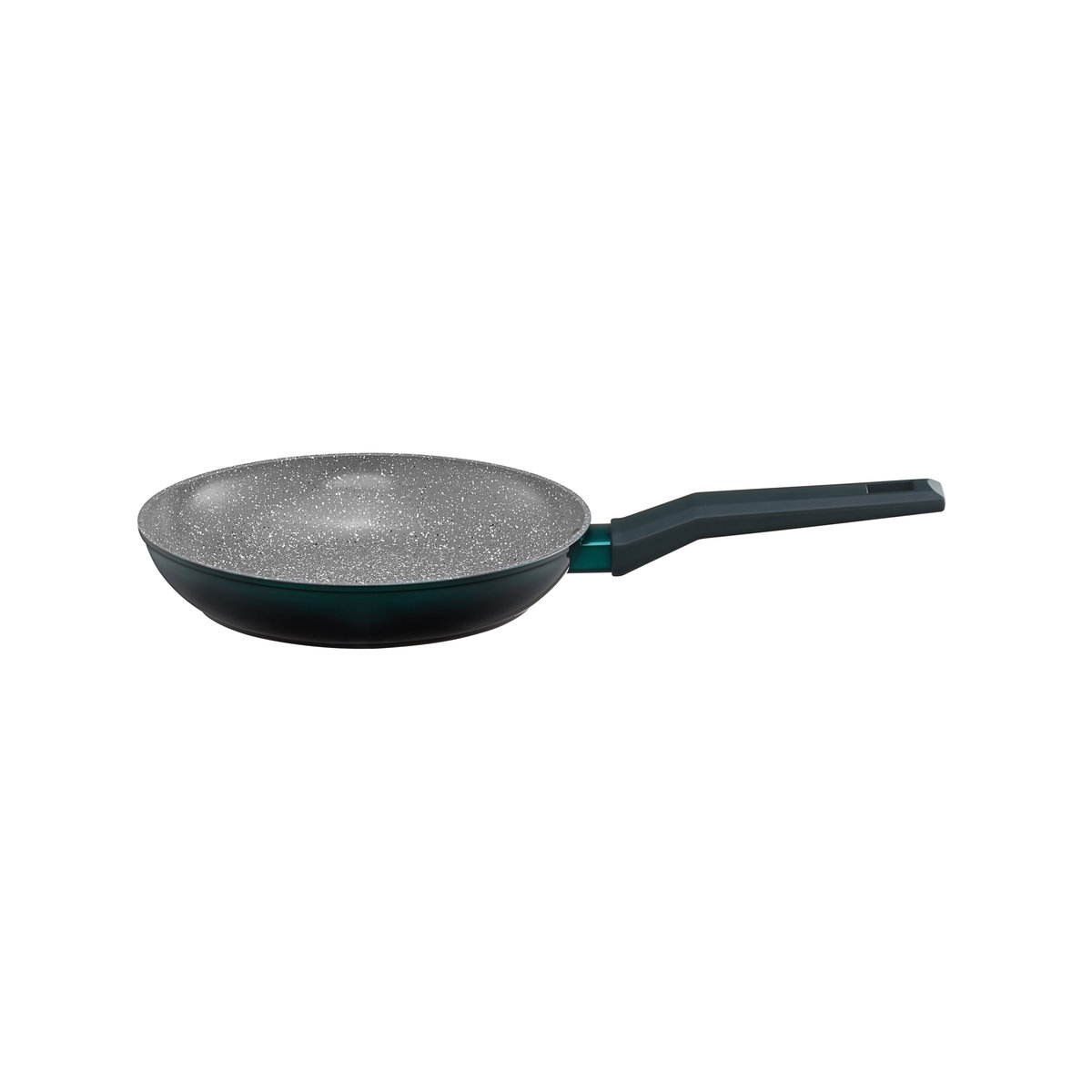Patelnia z powłoką Qualum Ceramic Stone Edition Ombre Green 20 cm AMBITION