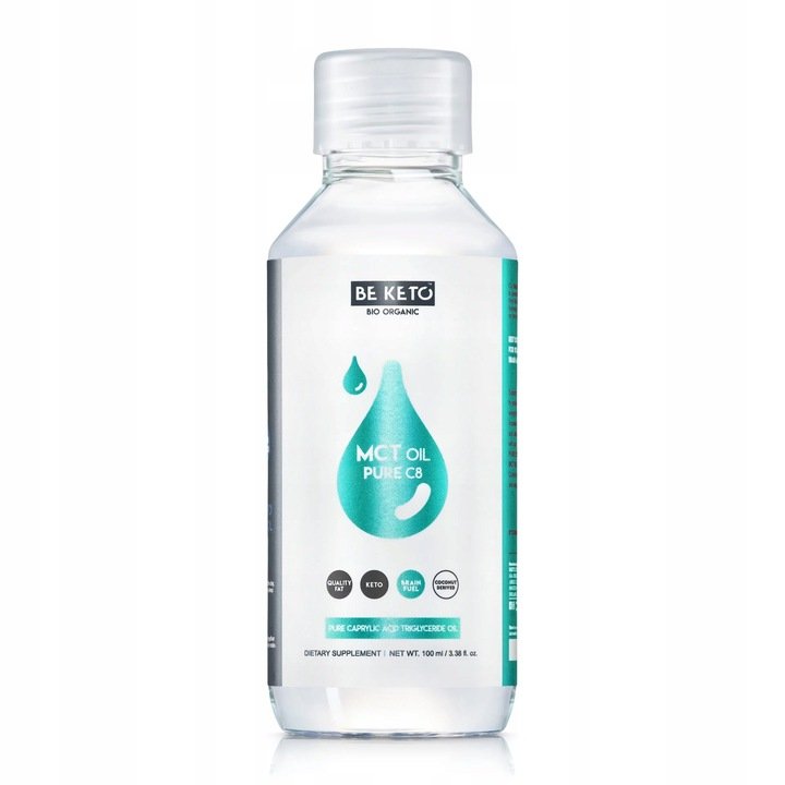BeKeto Olej MCT 100% C8 100ml