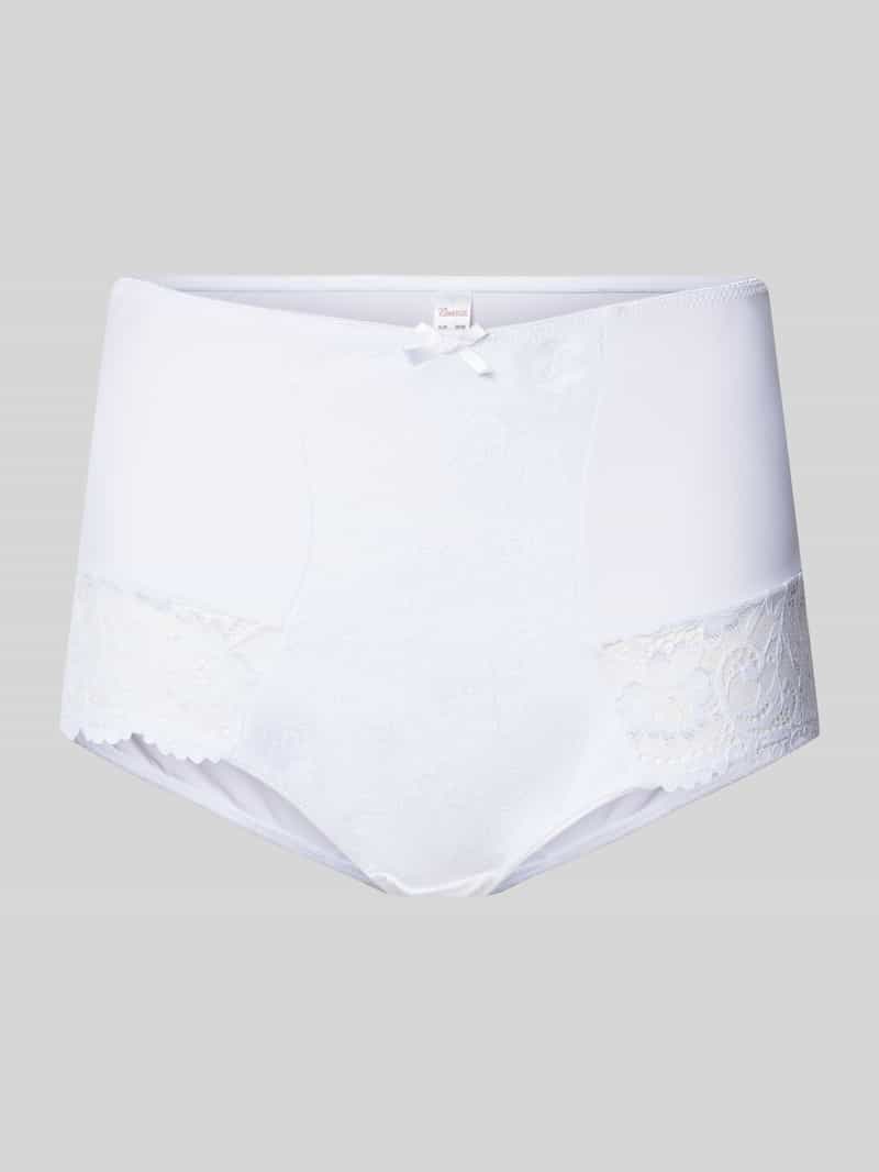 Figi modelujące sylwetkę z obszyciem koronką model ‘Nuance by Lascana’