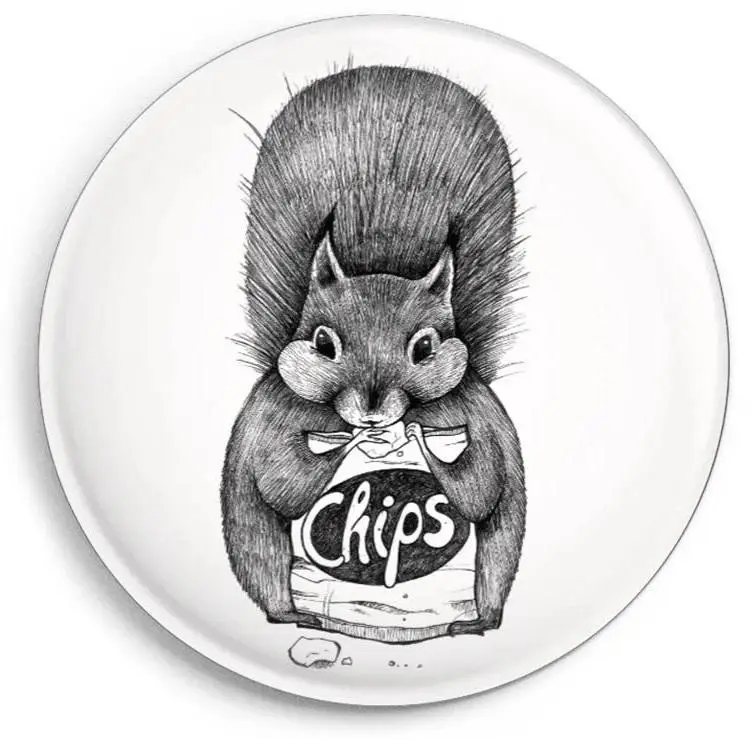 Magnes Wiewiórka z chipsami - Ligarti