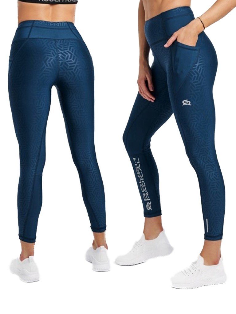 Radical, Legginsy damskie Radical Speed X, Granatowy, rozm. M