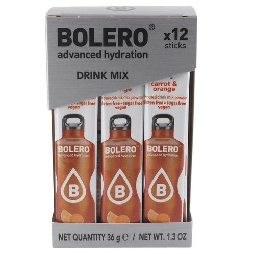 Bolero Box Sticks Carrot & Orange 3G (12Szt.)