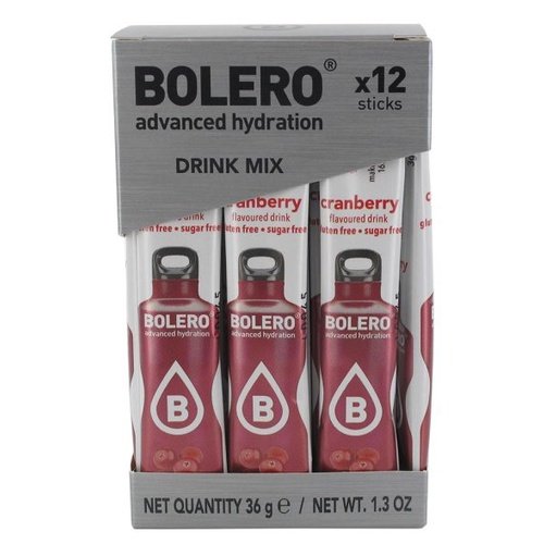Bolero Box Sticks Cranberry 3G (12Szt.)