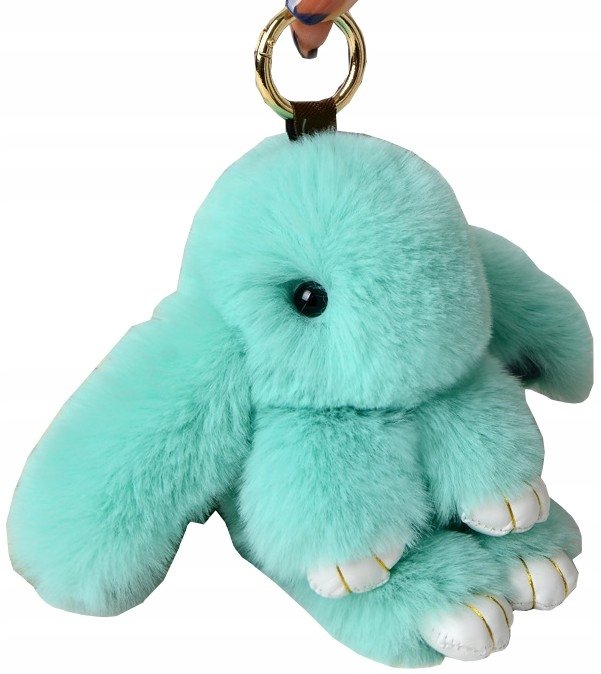 Brelok Królik Do Torebki Torby Zawieszka Pompon