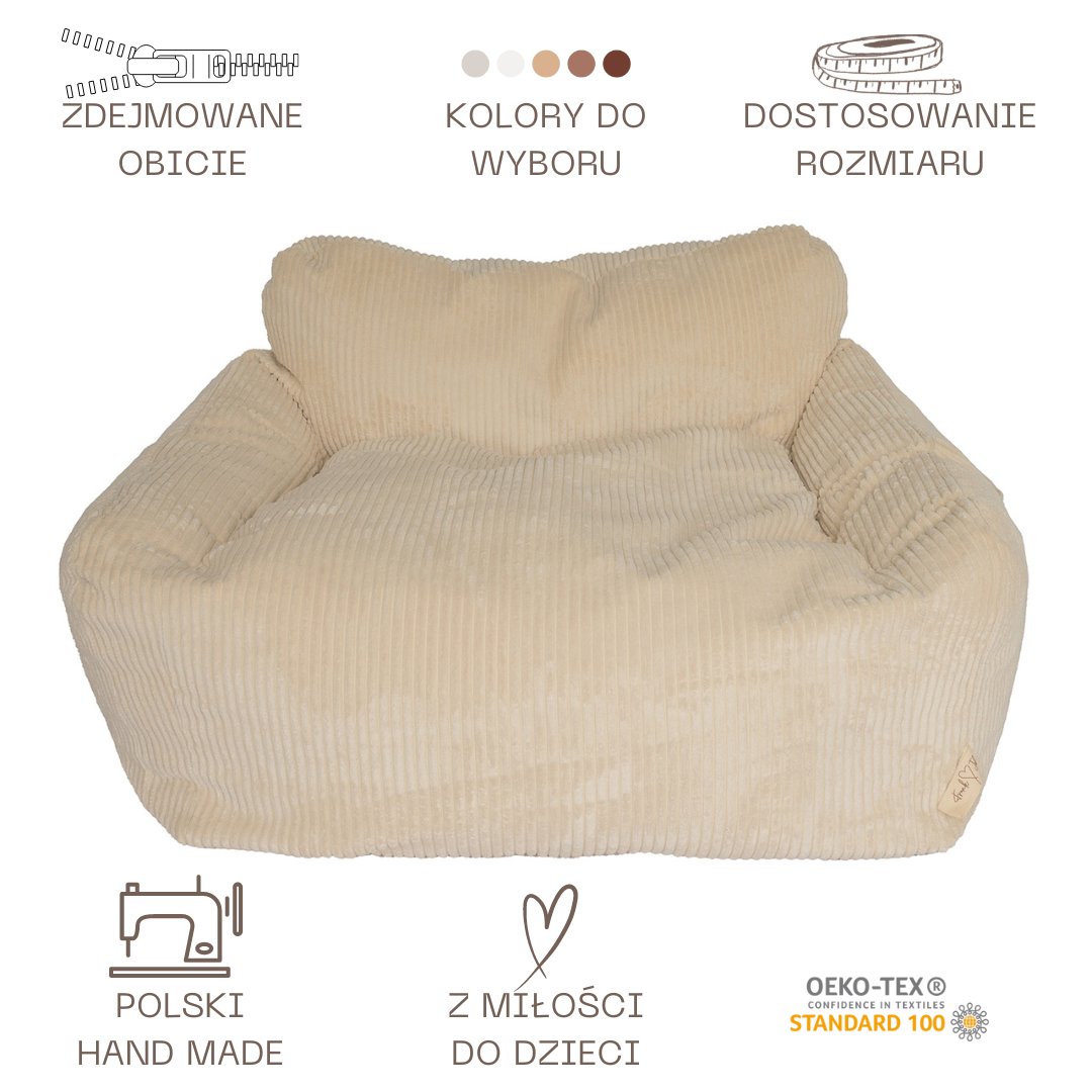 Fotel Frank&John PUFF 80 x 70 x 55 cm