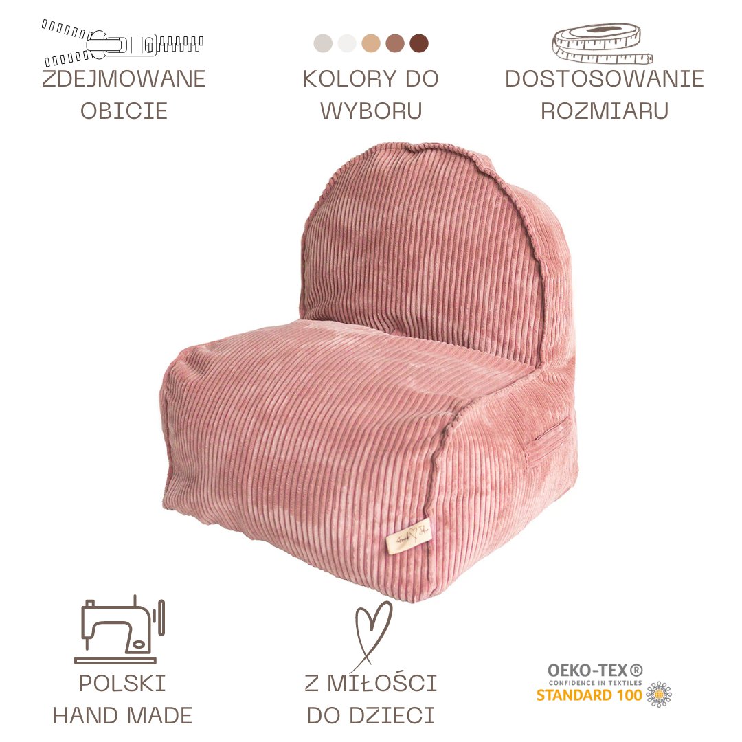 Fotel Frank&John MUMMY 80 x 70 x 70 cm