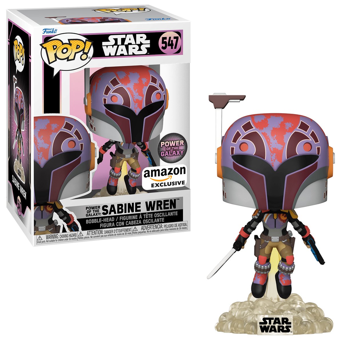 Funko Pop! Star Wars Sabine Wren Power Of The Galaxy #547