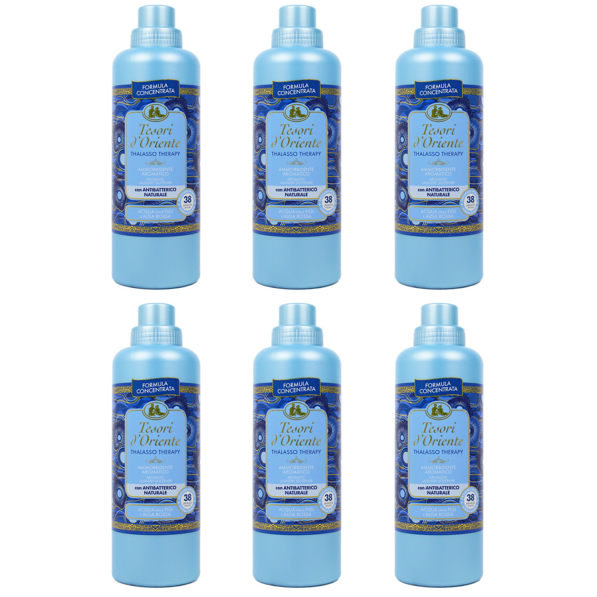 6x Płyn do płukania TESORI D'ORIENTE Thalasso Therapy 38 płukań 760 ml