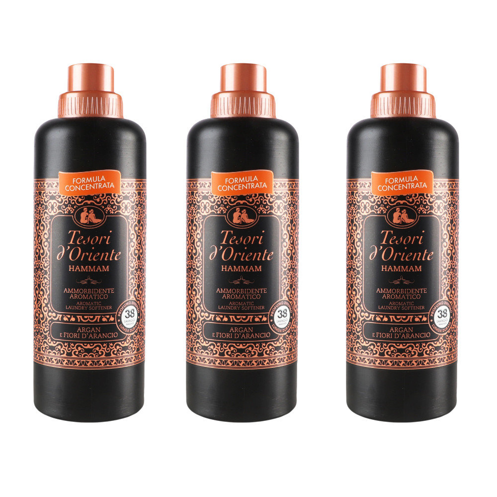 3x Płyn do płukania TESORI D'ORIENTE Hammam 38 płukań 760 ml