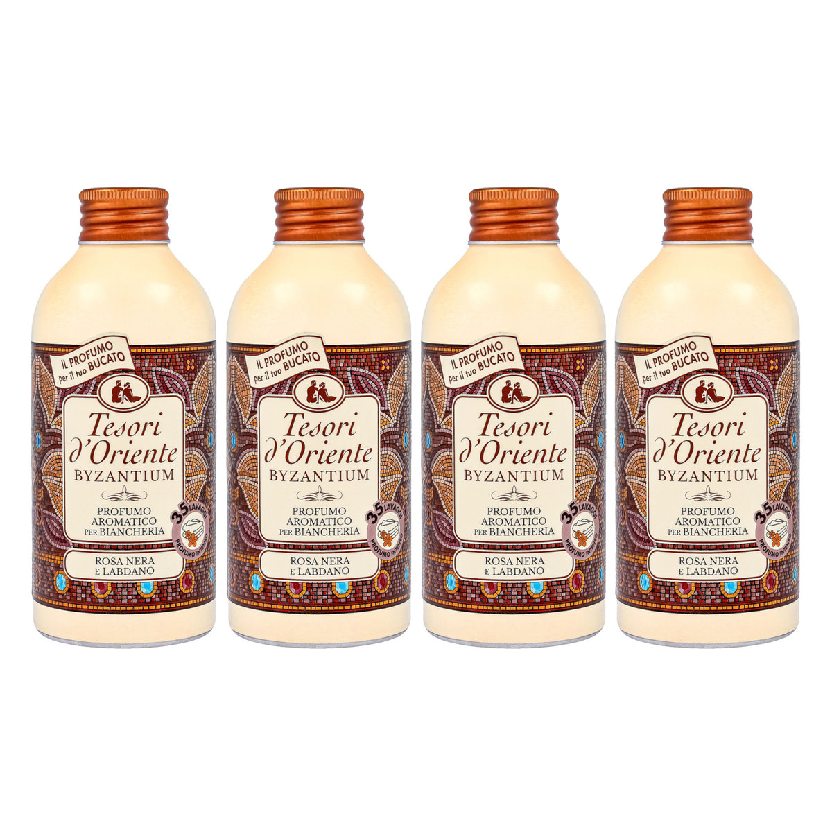 4x Perfumy do prania TESORI D'ORIENTE Byzantium 250 ml
