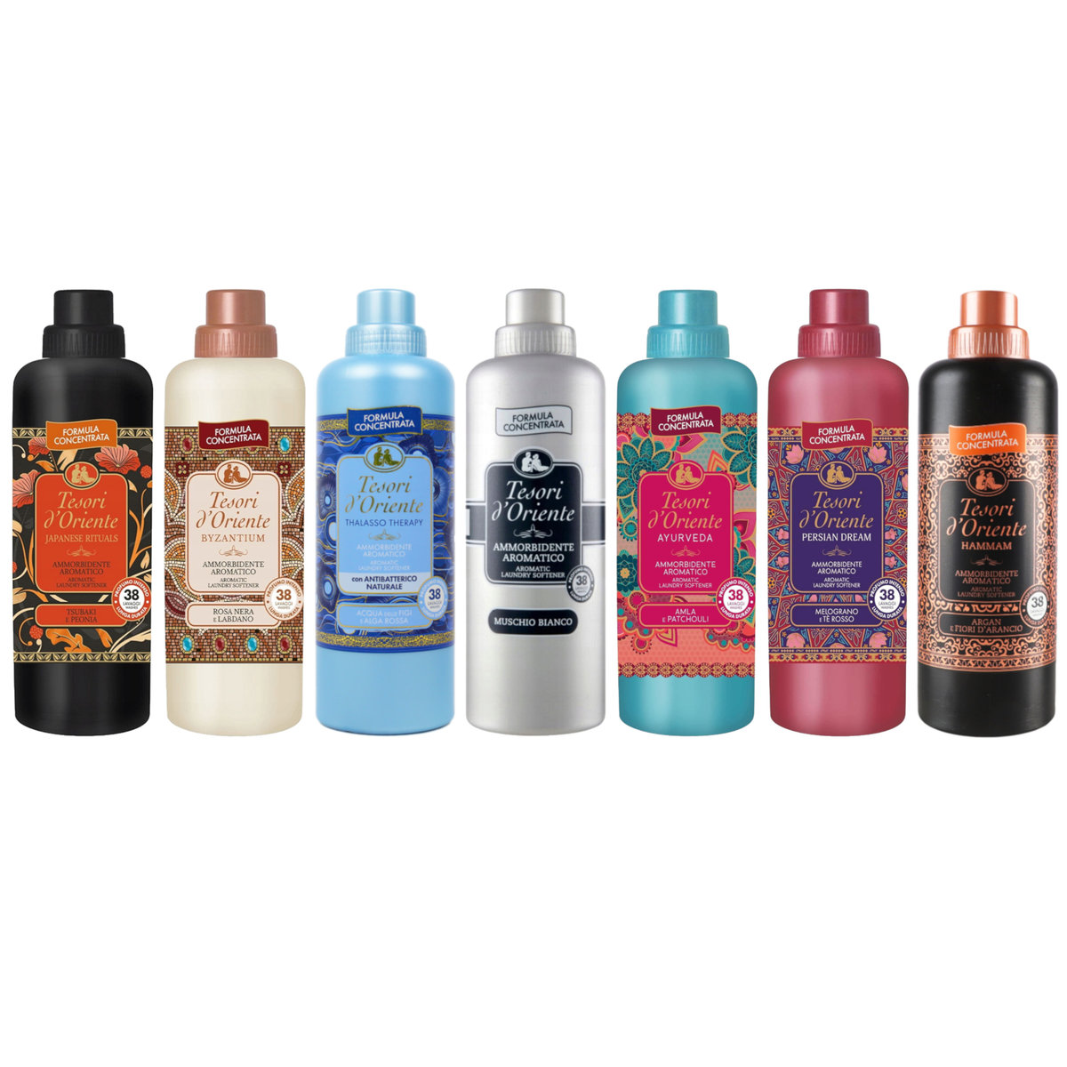 Płyn do płukania TESORI D'ORIENTE Mix 7x 760 ml