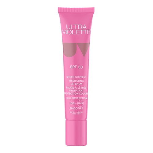 Ultra Violette - Sheen Screen Spf 50 Smoothie - Nawilżający Przeciwsłoneczny Balsam Do Ust - Smoothie  15 g - Dla Kobiet
