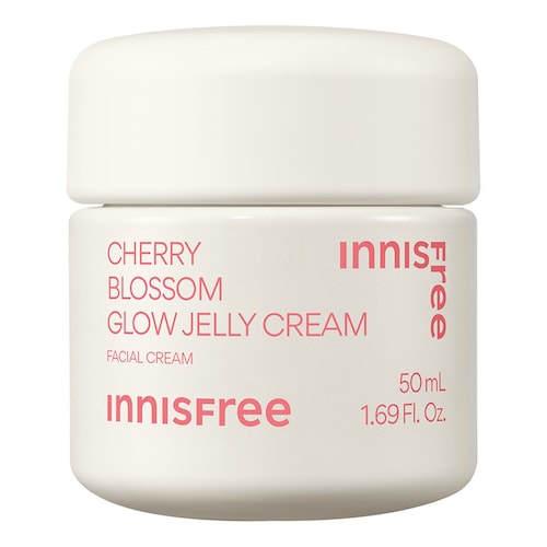 Innisfree - Kremowy Żel Z Wiśnią Japońską I Niacynamidem - Krem Przywracający Blask - Cherry Blossom Cream 50 ml - Dla Kobiet