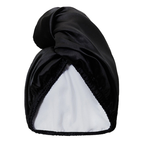 glov - Hair Wrap - Dwustronny Turban Do Włosów Black - glov Spa Dwustronny Turban Black - Dla Kobiet