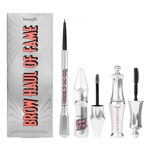 Benefit Cosmetics - Brow Haul Of Fame - Zestaw Z Kredką, Żelem Koloryzującym I Żelem Utrwalającym - Kit Refresh Promo Brow Basics Shade 3 - Dla Kobiet
