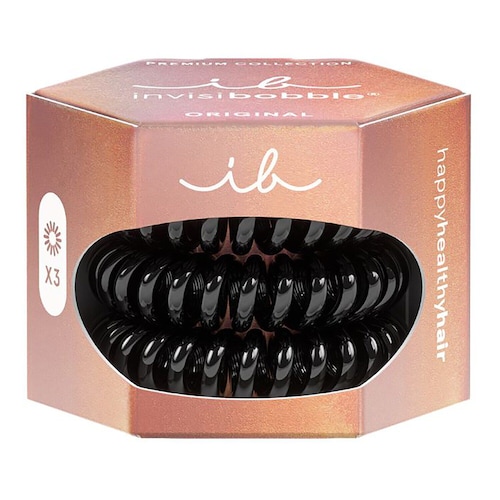Invisibobble - Original Premium True Black - gumki Do Włosów - Original Premium True Black - Dla Kobiet