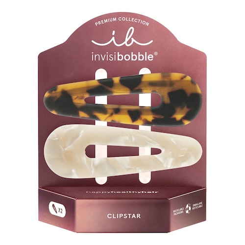 Invisibobble - Clipstar Premium Star gazing - Spinki Do Włosów - Barrette Star gazing - Dla Kobiet