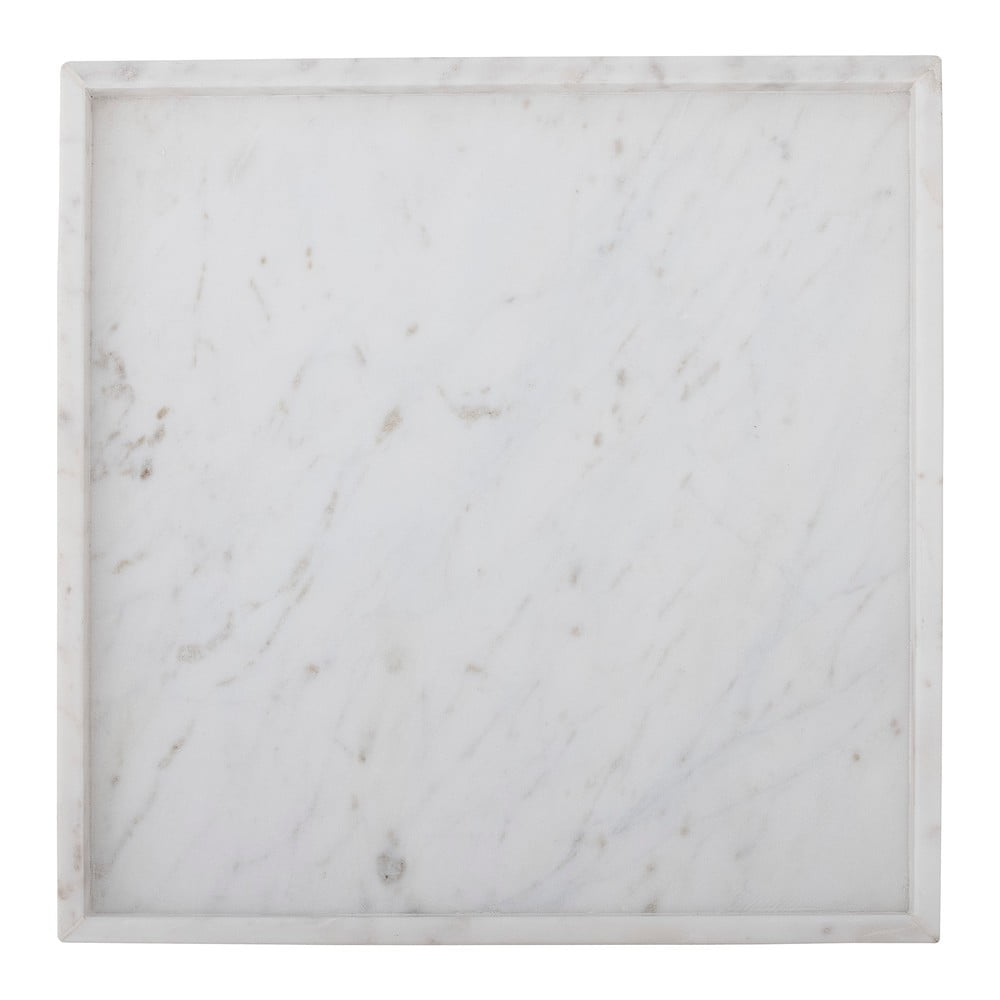 Marmurowa taca dekoracyjna 35x35 cm Majsa – Bloomingville