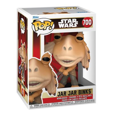 Figurka FUNKO POP Star Wars 700 PM 25th - Jar Binks w/Booma Balls