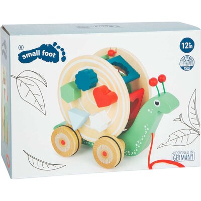 Small Foot Nachzieh-Stecktier Schnecke 11734