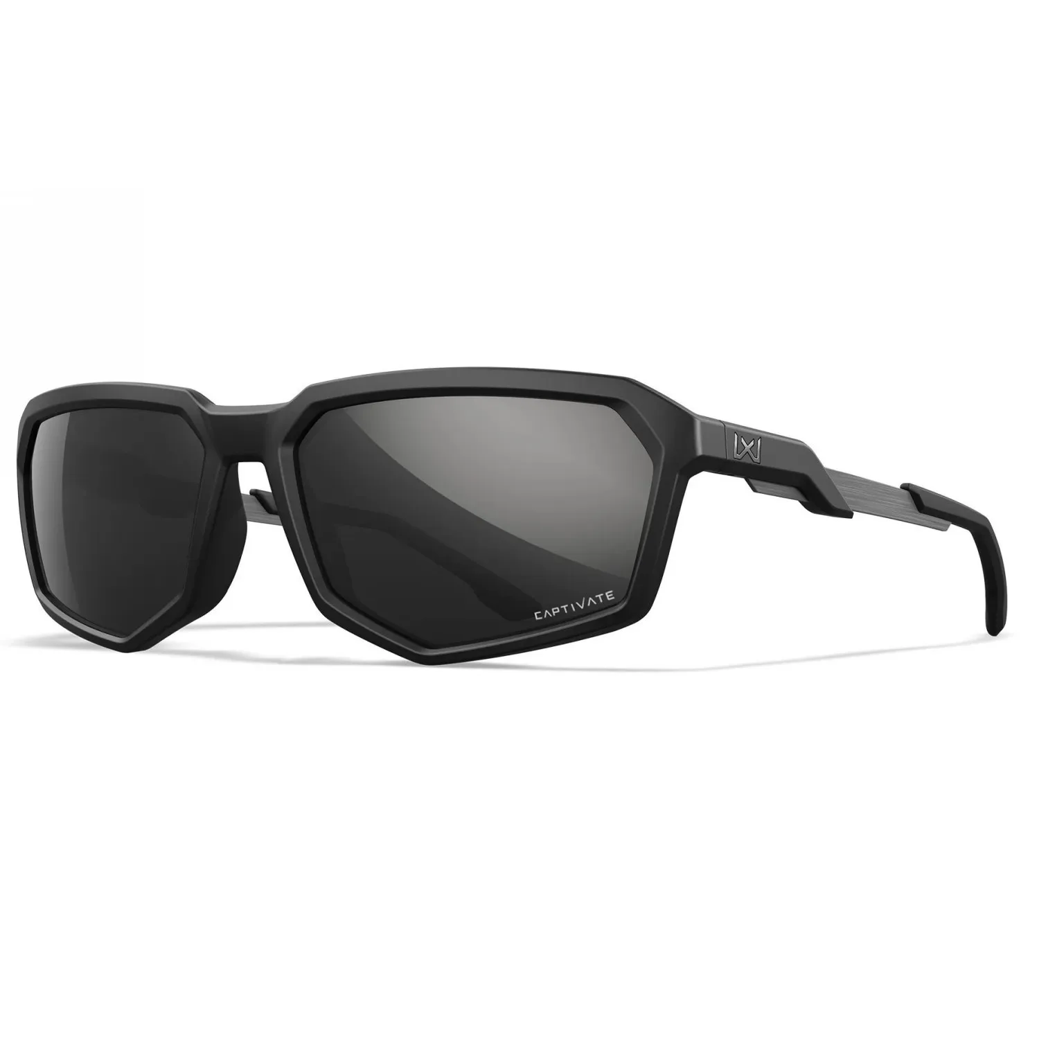 Okulary taktyczne Wiley X RECON Captivate Polarized Black Mirror Matte Black Frame