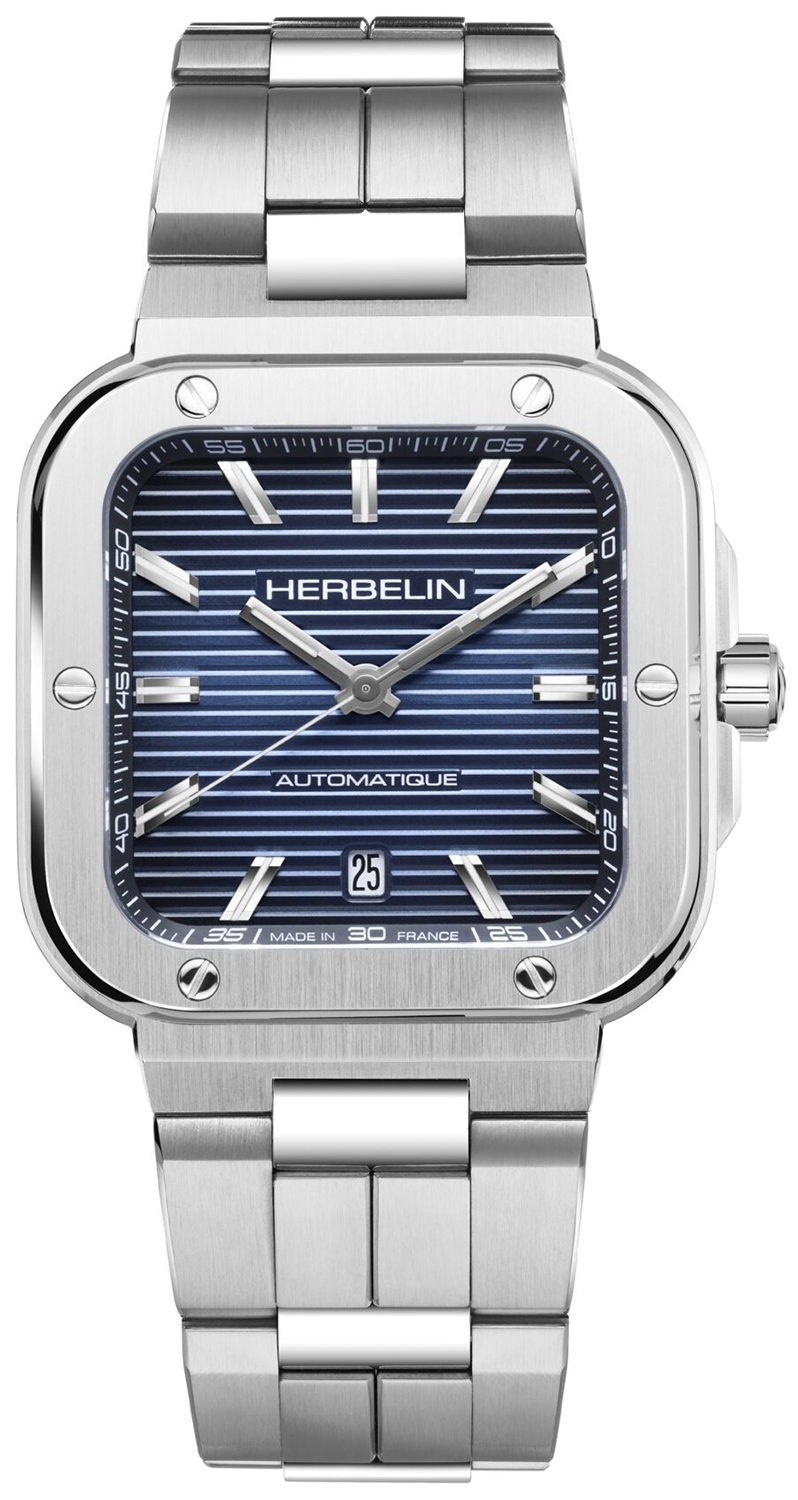 Zegarek Herbelin 1646B15 CAP CAMARAT SQUARE AUTOMATIC