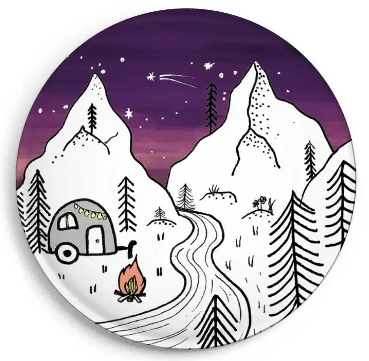 Magnes Kemping nocą - Ligarti
