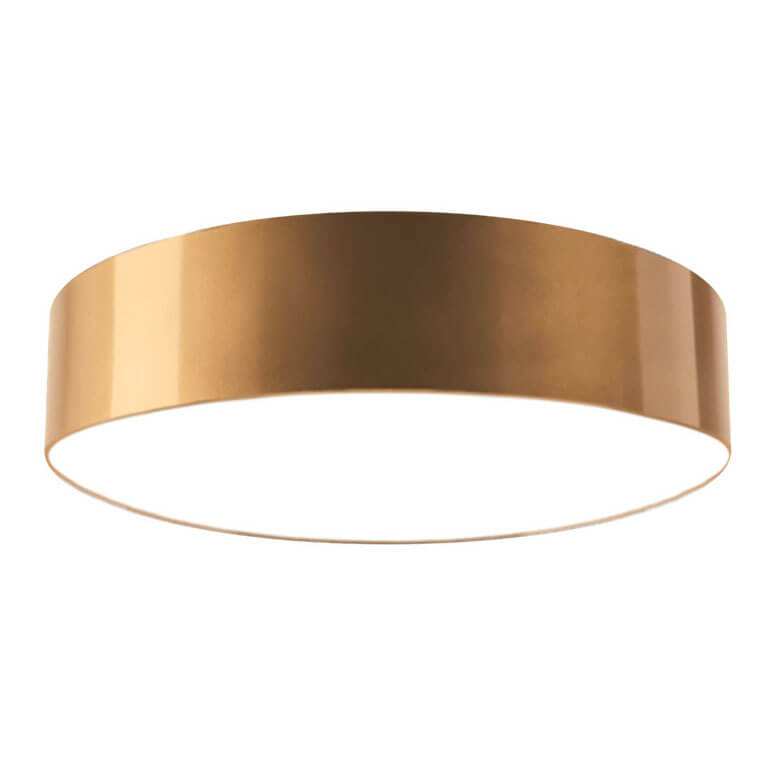 Lampa sufitowa Sengo 1293 Shilo koło do jadalni metalowa złota