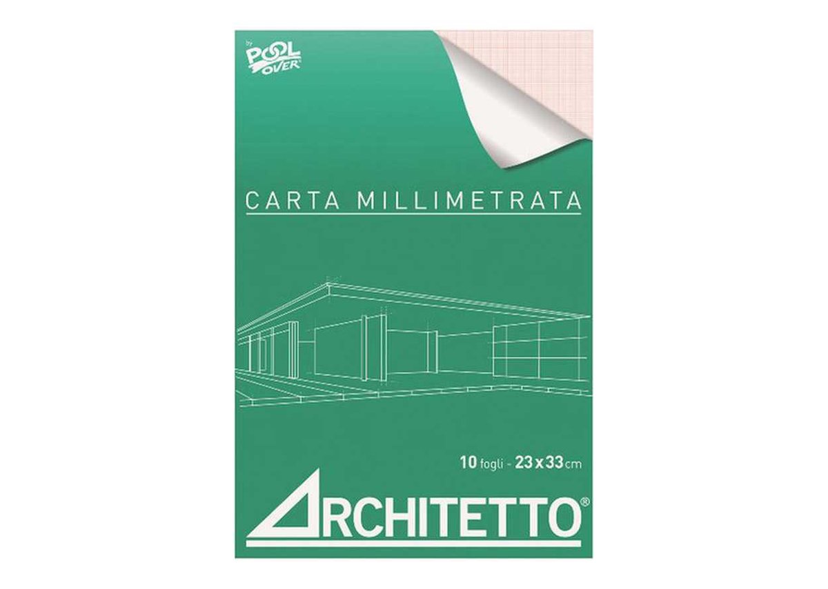 BLOK MILIMETROWY 29,7x42CM ARCHITETTO