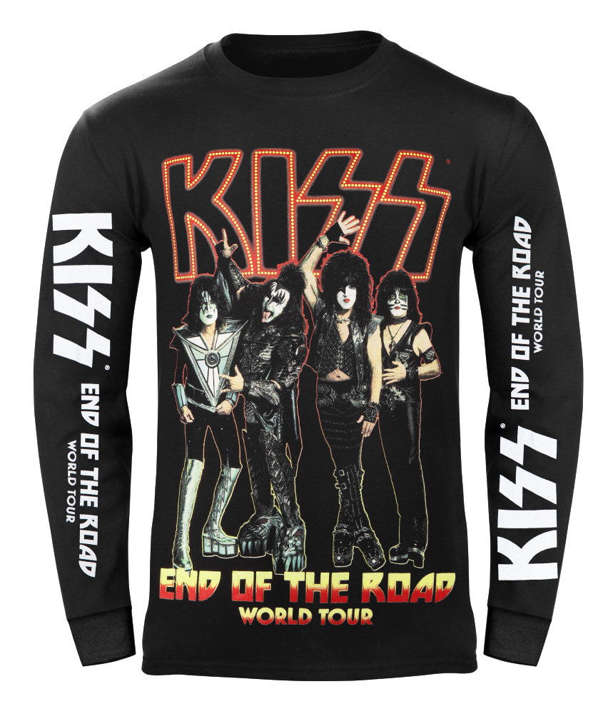 longsleeve KISS - END OF THE ROAD TOUR-S