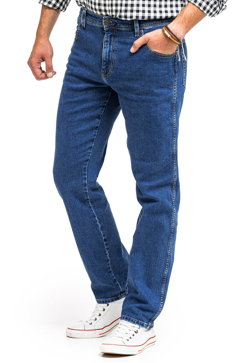 Wrangler Texas Męskie Spodnie Jeansowe Original Stones W121Hr66H-W40 L34