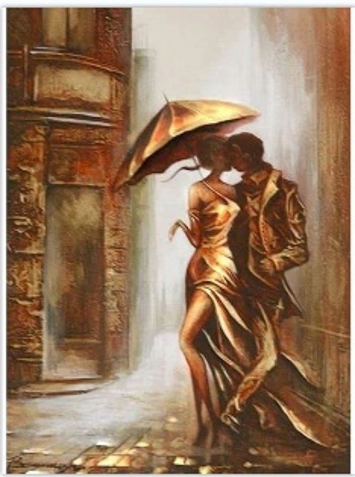 Norimpex, Diamentowa mozaika kobieta i mężczyzna w uliczce