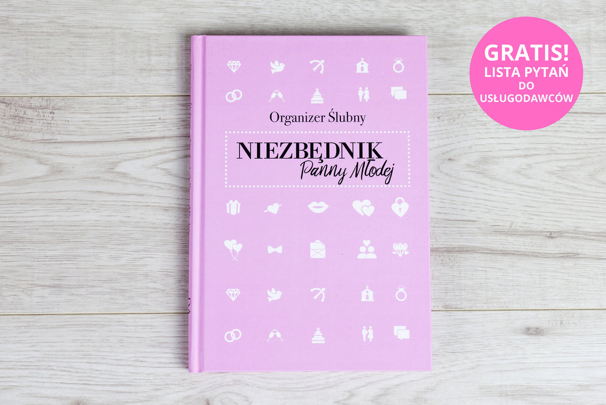 Organizer Ślubny Niezbędnik Panny Młodej - Oprawa Książkowa
