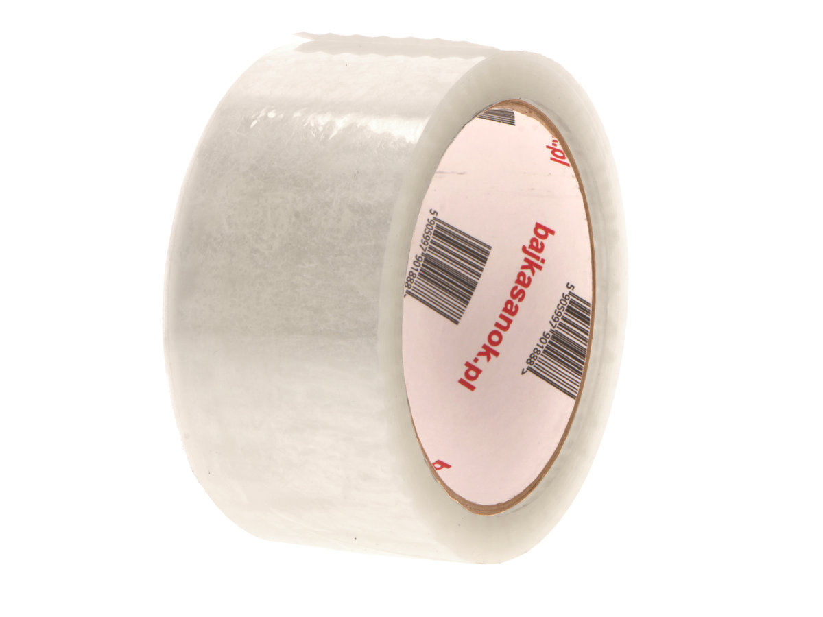 Taśma PAKOWA cicha BEZBARWNA MOCNA 48mm/60m