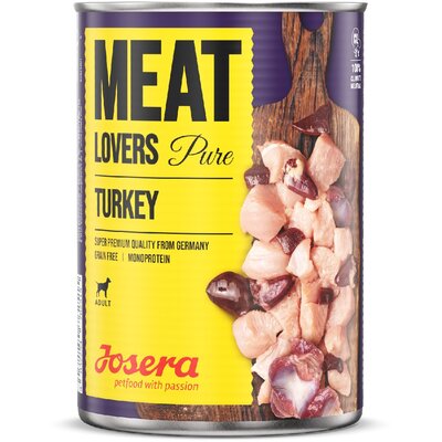 Karma dla psa JOSERA Meat Lovers Pure Indyk 6 x 800 g