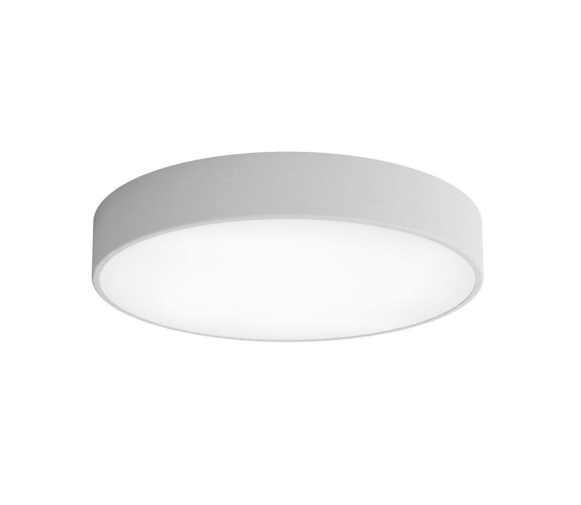 Plafon łazienkowy CLEO 4xE27/24W/230V śr. 50 cm szary IP54