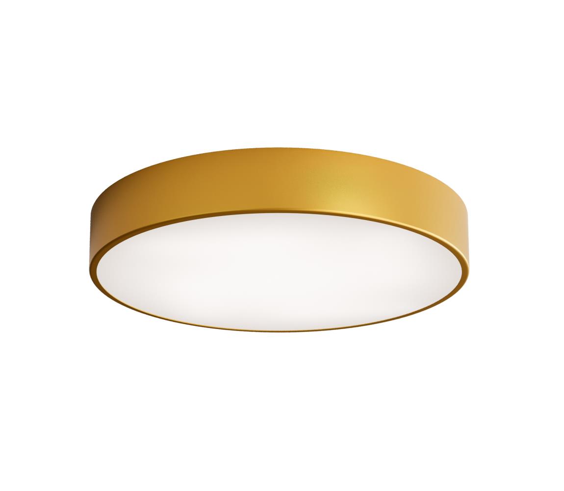 Plafon łazienkowy CLEO 4xE27/24W/230V śr. 50 cm złoty IP54