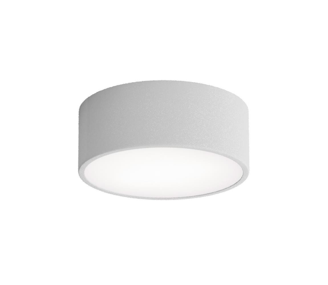 Plafon łazienkowy CLEO 1xE27/24W/230V śr. 20 cm szary IP54
