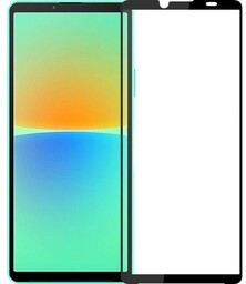 Mocolo Szkło hartowane TG + Full Glue do Xperia 10 VI, czarna ramka
