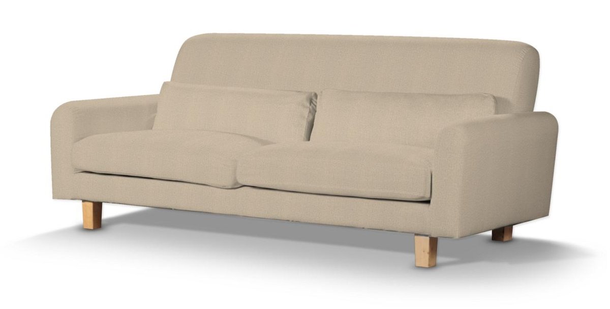 Pokrowiec na sofę Nikkala krótki, jasny beż, sofa nikkala, Edinburgh