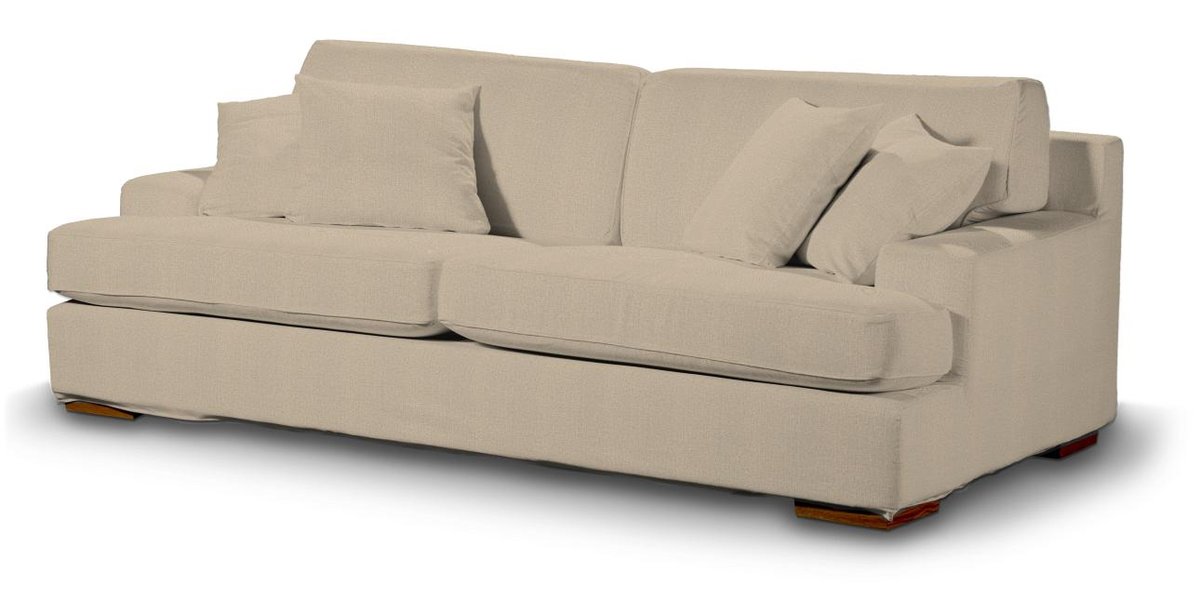 Pokrowiec na sofę Göteborg nierozkładaną, jasny beż, Sofa Göteborg nierozkładana, Edinburgh