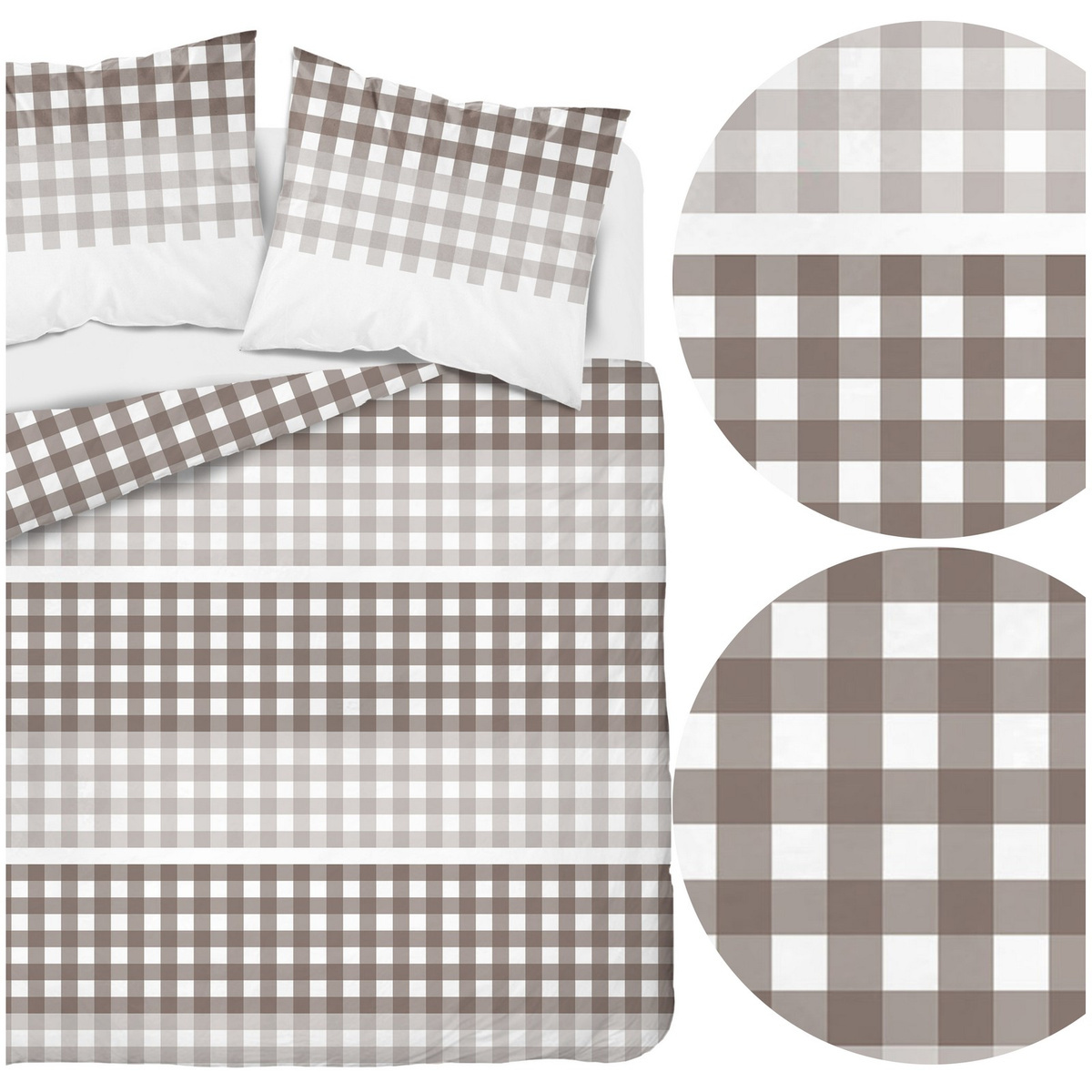 Pościel 220 x 200 3cz Asti Satynowa Bawełna 4914_B