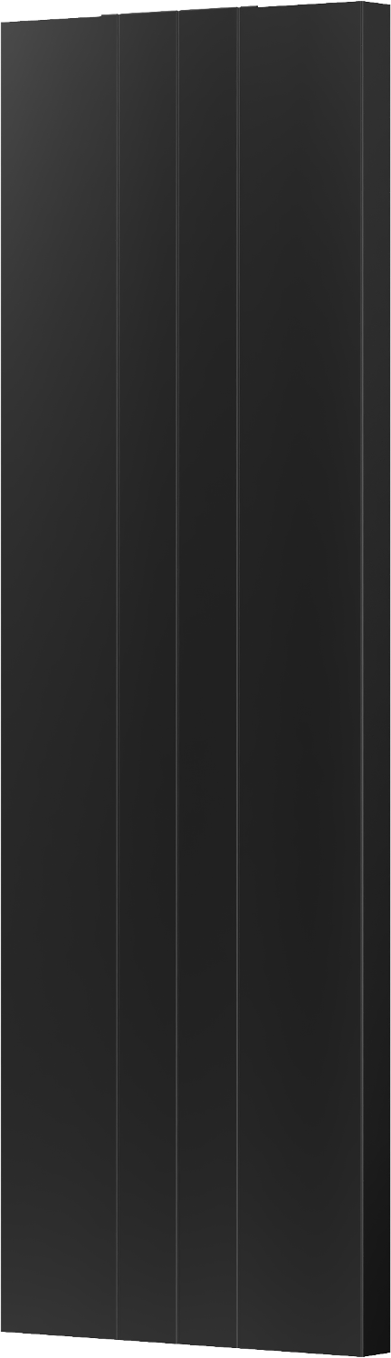Mexen Line VS20SL grzejnik płytowy 1800 x 600 mm, podłączenie dolne środkowe, 1308 W, czarny - W6VS20SL-180-060-70