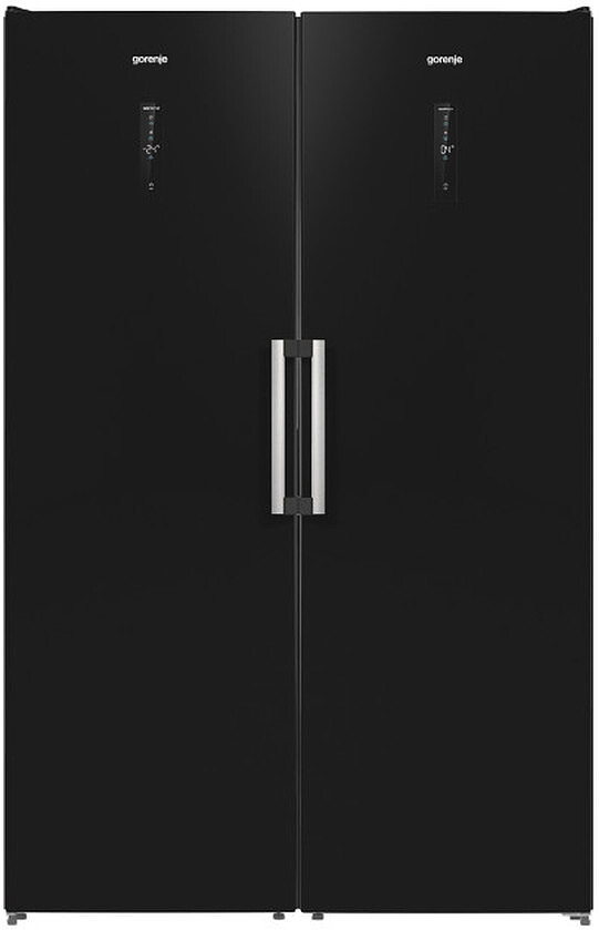 Zestaw AGD Gorenje Chłodziarka R619EABK6 + Zamrażarka FN619EABK6