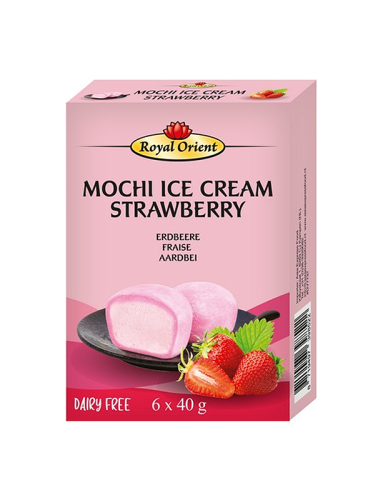 Mochi Ice Strawberry mrożone 168g Royal Orient