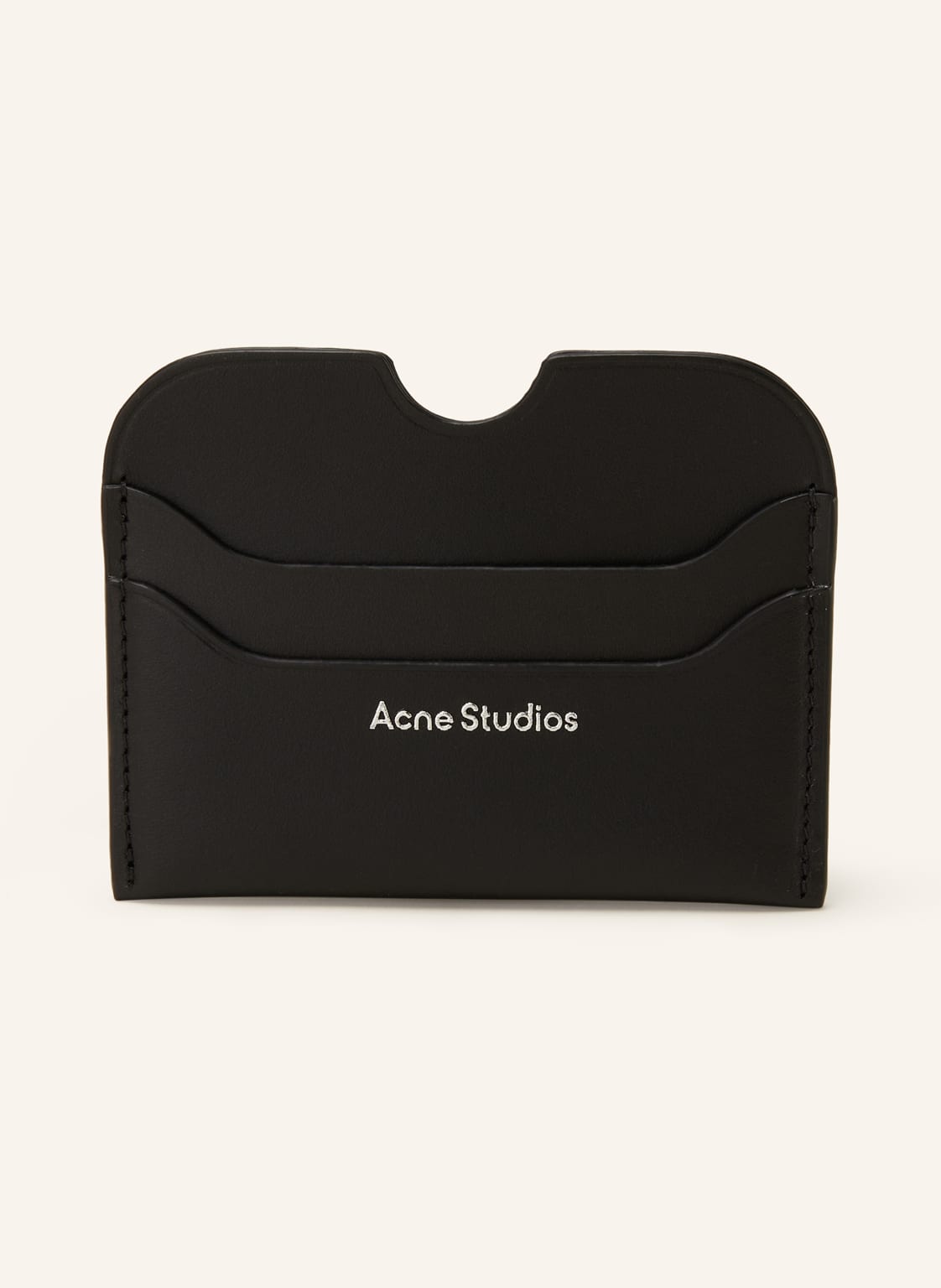 Acne Studios Etui Na Karty schwarz