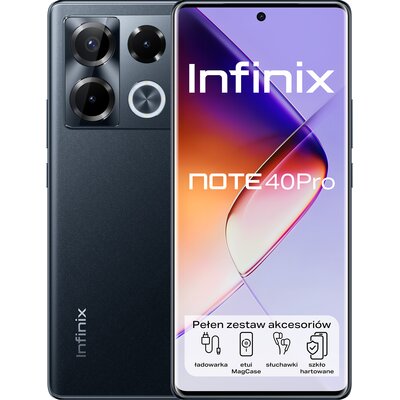 Infinix Note 40 Pro 12/256GB Czarny